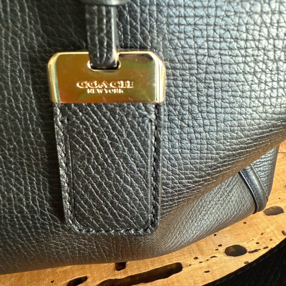 Coach MADISON TEXTURED LEATHER PINNACLE CAROLINE SATCHEL (COACH F32378) - Picture 4 of 16
